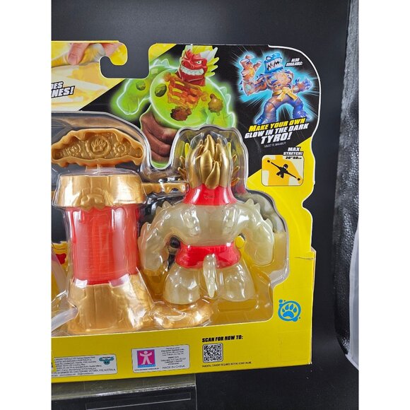 Heroes Of Goo Jit Zu Hero Creator Glow-In-The-Dark Blazagon Kit 3X Goo Fillings - Picture 5 of 7